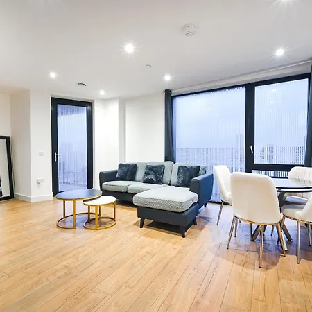 Canary Wharf E14 Modern 1 Bed Apartment High Spec London Exterior photo