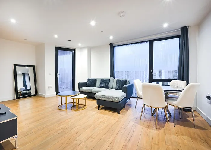 Canary Wharf E14 Modern 1 Bed Apartment High Spec